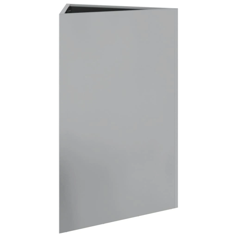 vidaXL dārza puķu kastes, 2 gab., 50x43x75 cm, cinkots tērauds