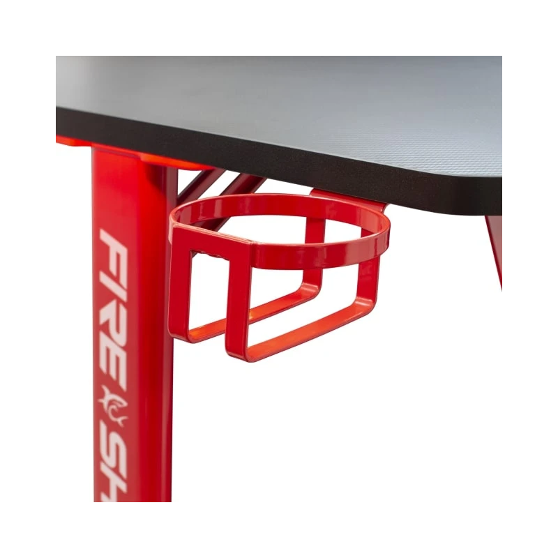 White Shark Gaming Desk Fire Shadow