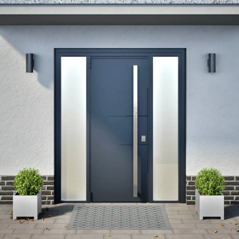 vidaXL dārza puķu kastes, 2 gab., 30x30x30 cm, cinkots tērauds