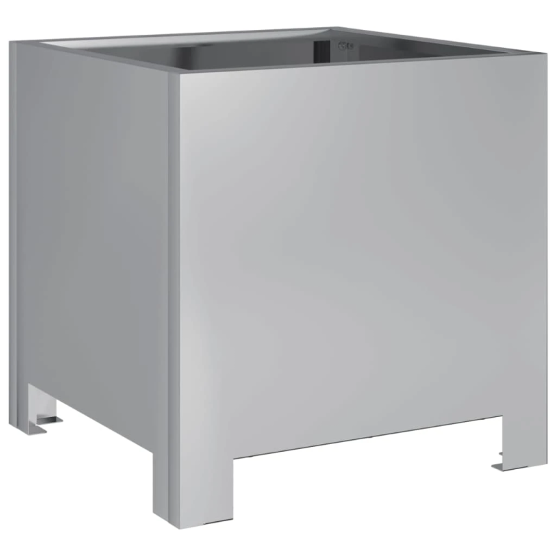 vidaXL dārza puķu kastes, 2 gab., 30x30x30 cm, cinkots tērauds