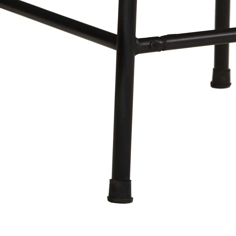 vidaXL bāra krēsli, 2 gab., 46x35,5x70 cm, pārstrādāts masīvkoks