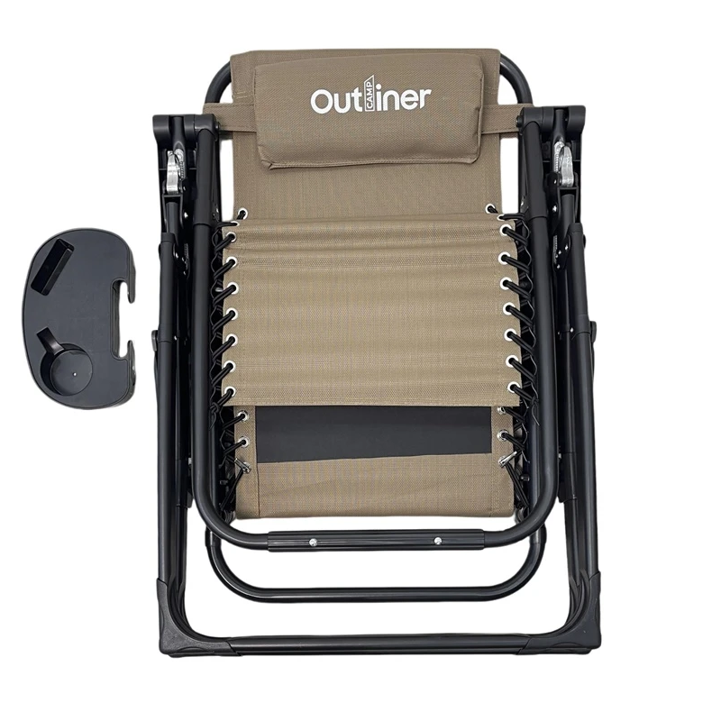 Krēsls tūrist.brūns nhl3008 165x65x112