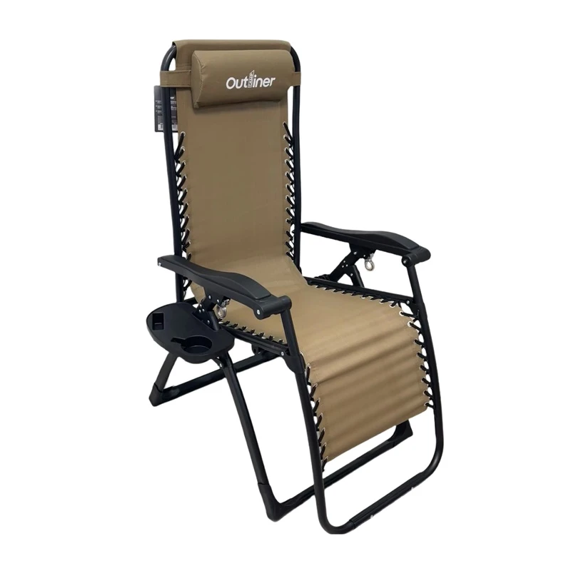 Krēsls tūrist.brūns nhl3008 165x65x112