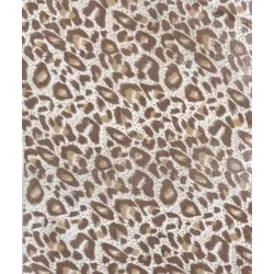 Voodipesukomplekt Okko Leopard, pruunikas, 200 x 220 cm