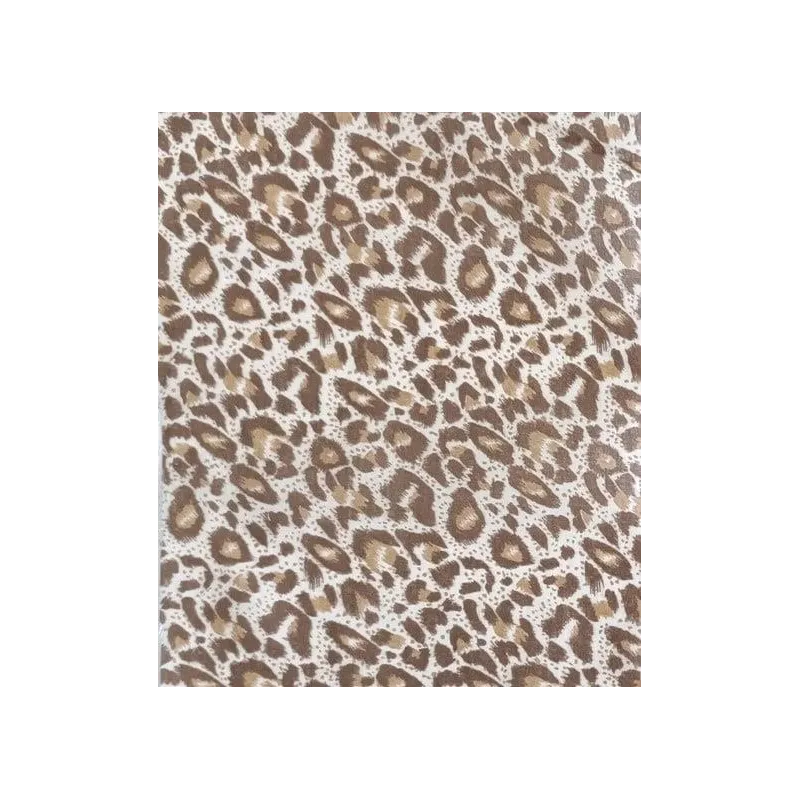Комплект постельного белья Okko Leopard, коричневатый, 200 x 220 cm