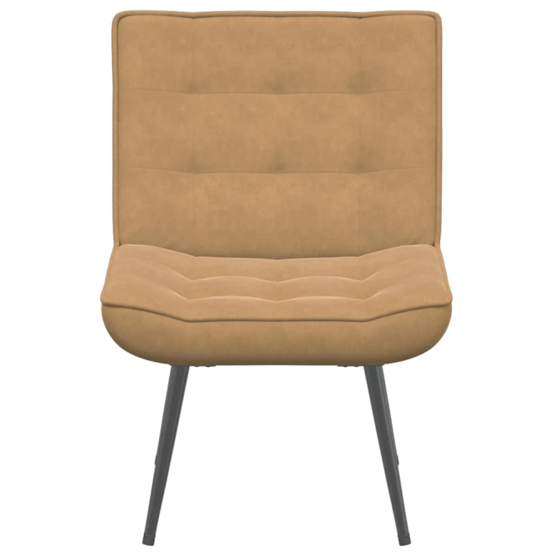 vidaXL Relaksējošais Krēsls Brūns 64x74x84 cm Samts