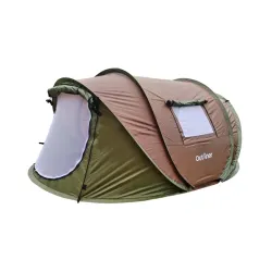 3-местная палатка Outliner POP-UP, коричневый, 240 см x 200 см x 120 см