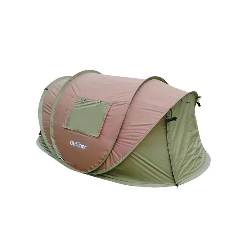 3-местная палатка Outliner POP-UP, коричневый, 240 см x 200 см x 120 см