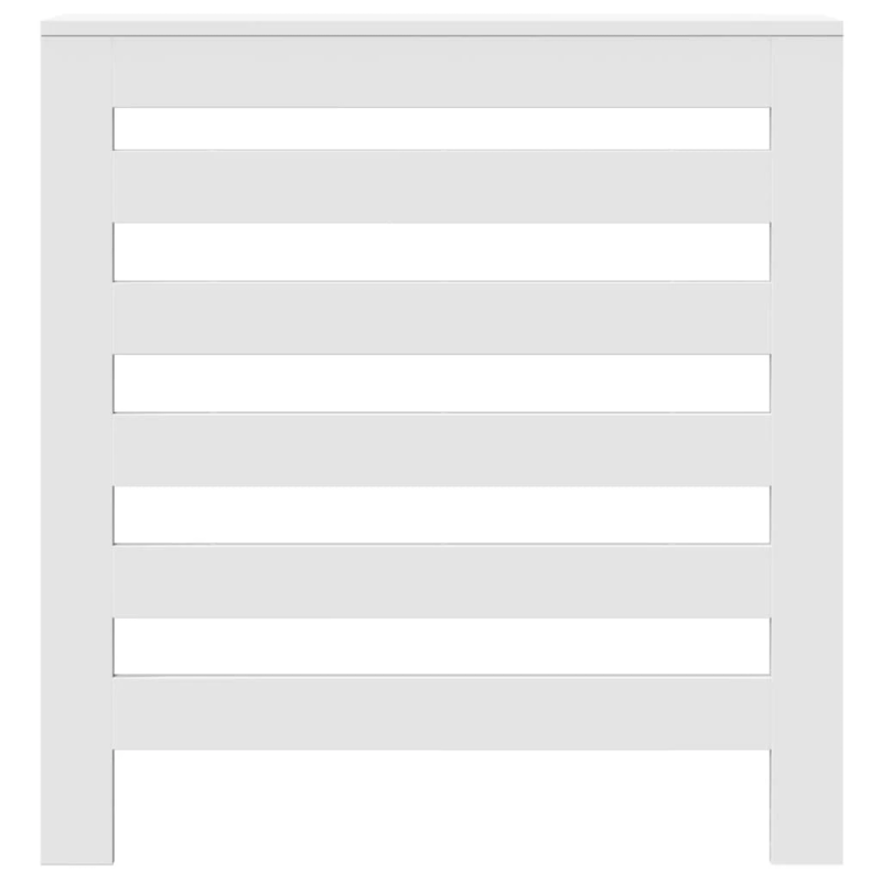 vidaXL radiatora pārsegs, balts, 78x20x82 cm, inženierijas koks