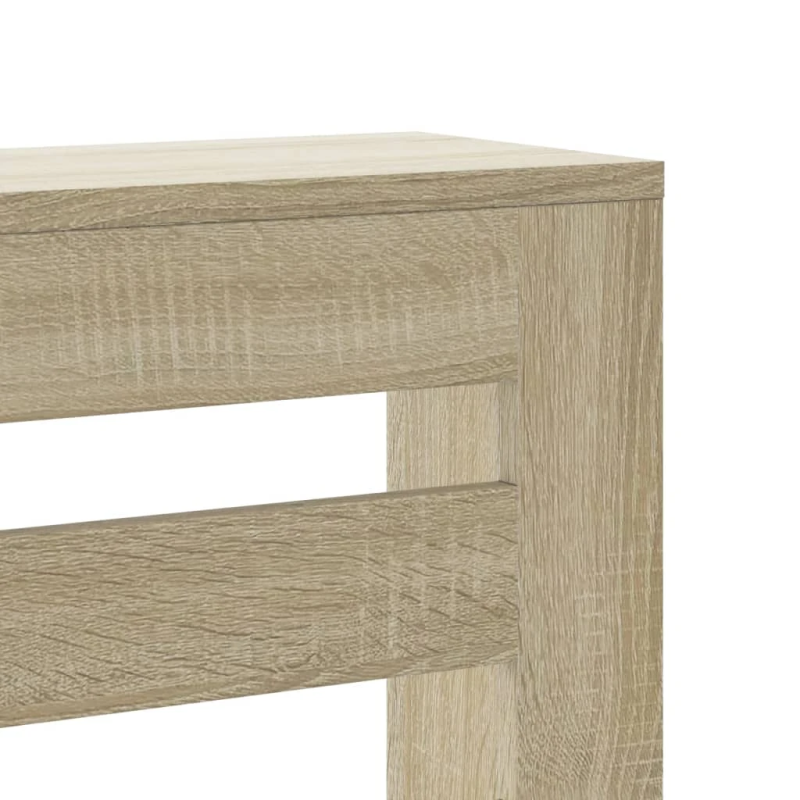 vidaXL radiatora pārsegs, ozolkoka, 149x20x82 cm, inženierijas koks