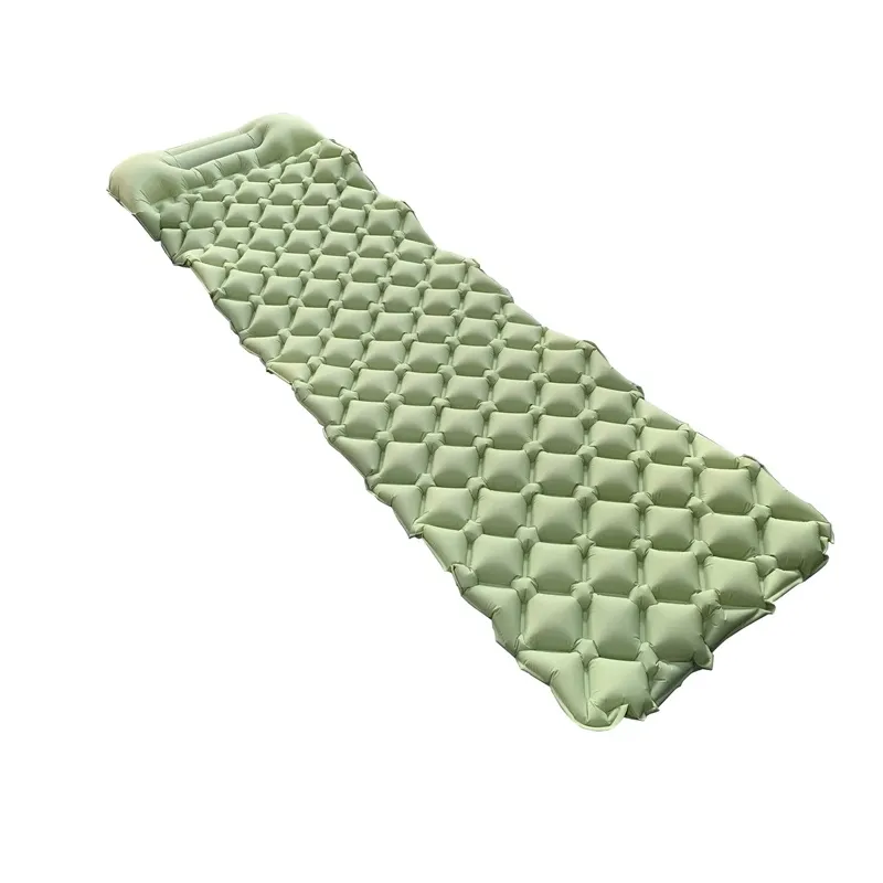 Piepūšamais matracis Outliner, zaļa, 192 x 59 cm