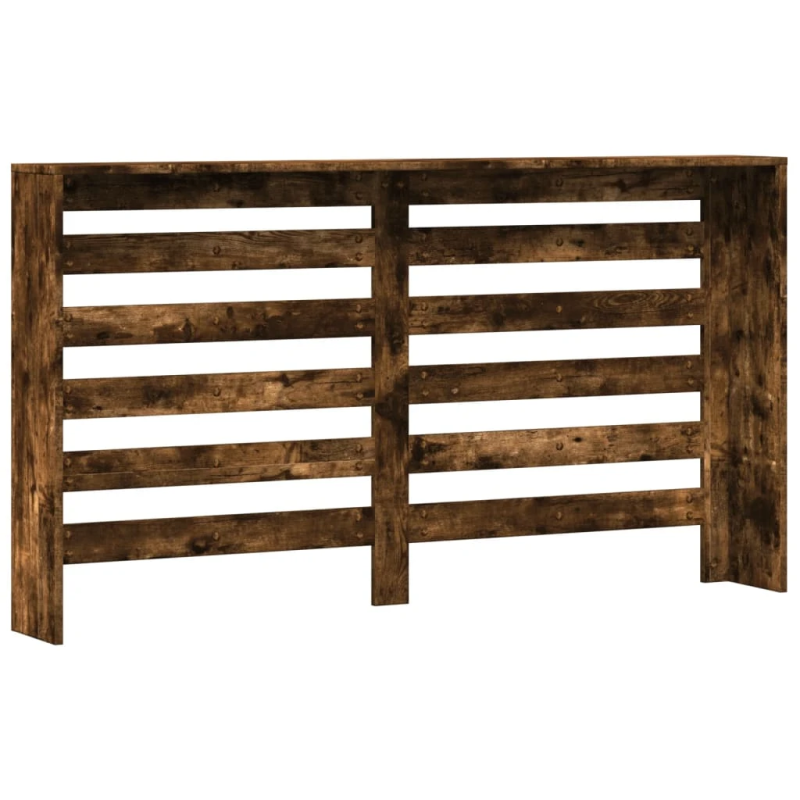 vidaXL radiatora pārsegs, ozolkoka, 149x20x82 cm, inženierijas koks