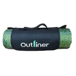 Кемпинговый коврик Outliner, зеленый, 150 x 200 см