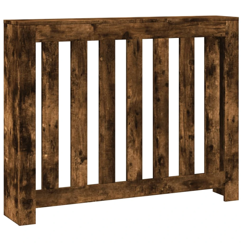 vidaXL radiatora pārsegs, ozolkoka, 104x20x82 cm, inženierijas koks