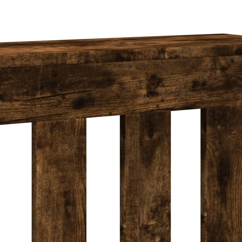 vidaXL radiatora pārsegs, ozolkoka, 149x20x82 cm, inženierijas koks