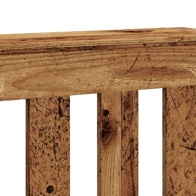 vidaXL radiatora pārsegs, koka krāsā, 149x20x82 cm, inženierijas koks