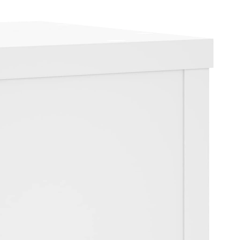 vidaXL augu statīvi, 2 gab., balti, 20x20x30 cm, inženierijas koks