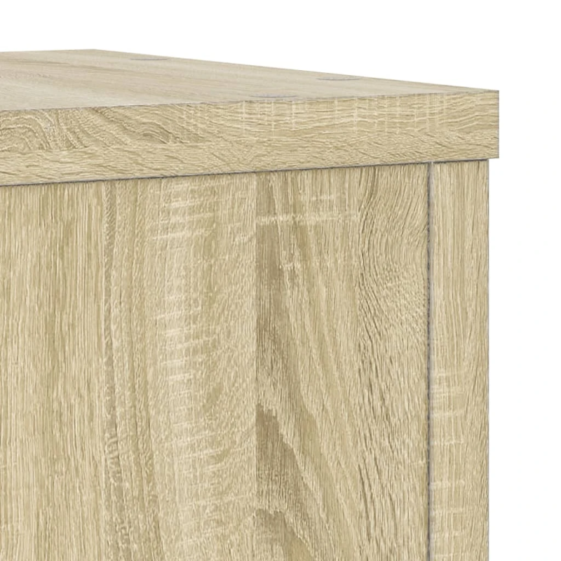 vidaXL augu statīvi, 2 gab., ozolkoka krāsa, 25x25x35 cm, koks