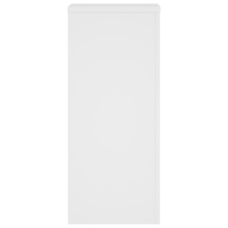 vidaXL augu statīvi, 2 gab., balti, 30x30x70 cm, inženierijas koks