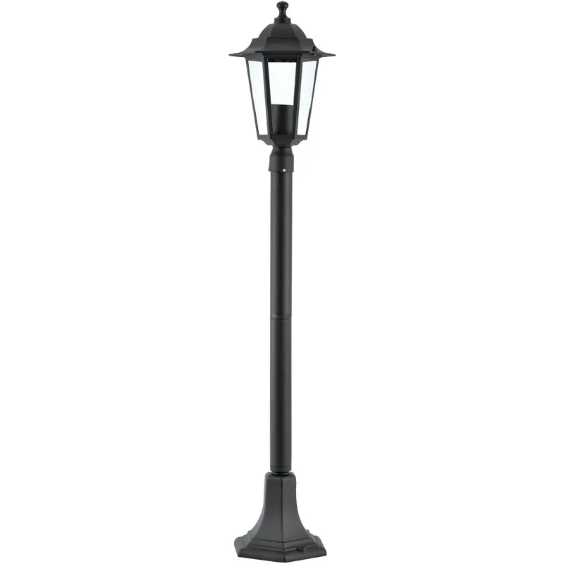 Vabalt seisev välisvalgusti Domoletti Arna, 15W, E27, IP44, must v., 19.2 cm x 98 cm