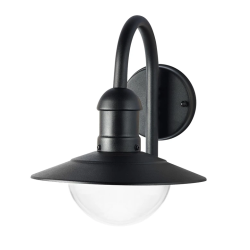 Lampa sienas korna e27 15w