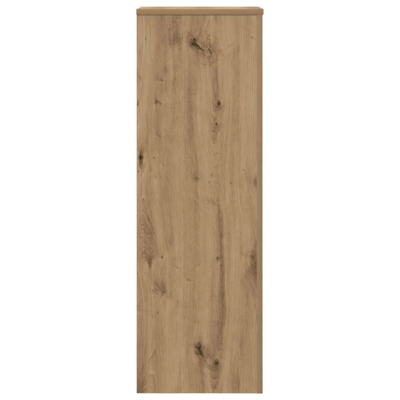 vidaXL augu plaukts, koka krāsa, 33x33x100 cm, inženierijas koks