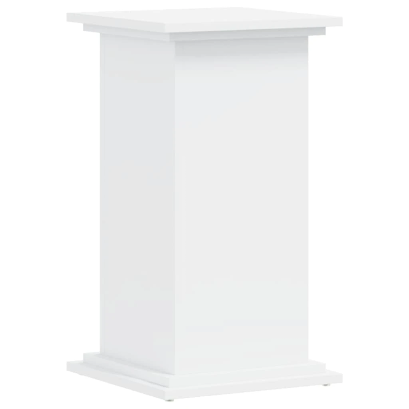 vidaXL augu plaukts, balts, 33x33x60 cm, inženierijas koks