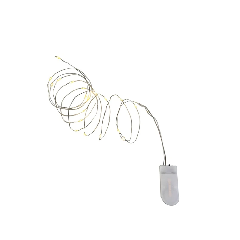 Virtene luma ar bateriju 2m 20led