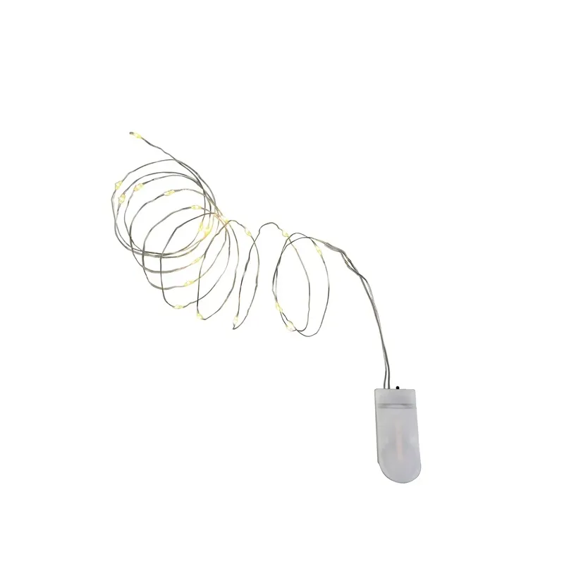 Spuldzīšu virtenes Domoletti Luma KLED-061A, 2 m, silti balta, 20 LED