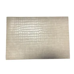 Placemat crocodile beige 30x45cm