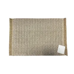 Lauamatt Domoletti Fringes KSKHLG-0151, 45 cm x 30 cm, Pruunikas v.