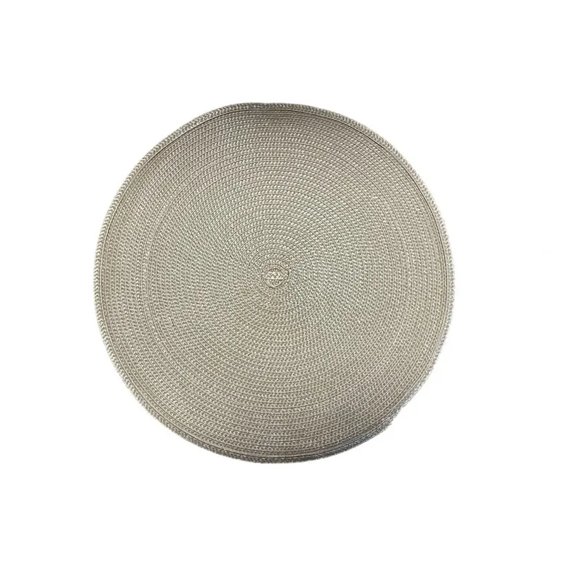 Placemat classic taupe d38cm 2pcs