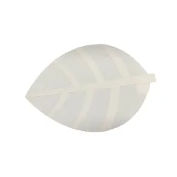 Paliktnis leaf gaiši pelēks 30x45cm