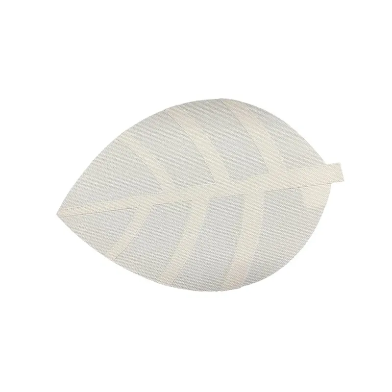 Paliktnis leaf gaiši pelēks 30x45cm