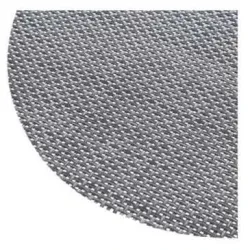 Placemat oval grey-black 35x48cm