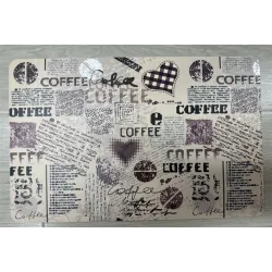 Stalo kilimėl Domoletti Simple coffee KSKHLG-0173 43.5x28