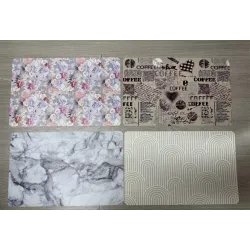 Placemat simple leaves 43.5x28cm