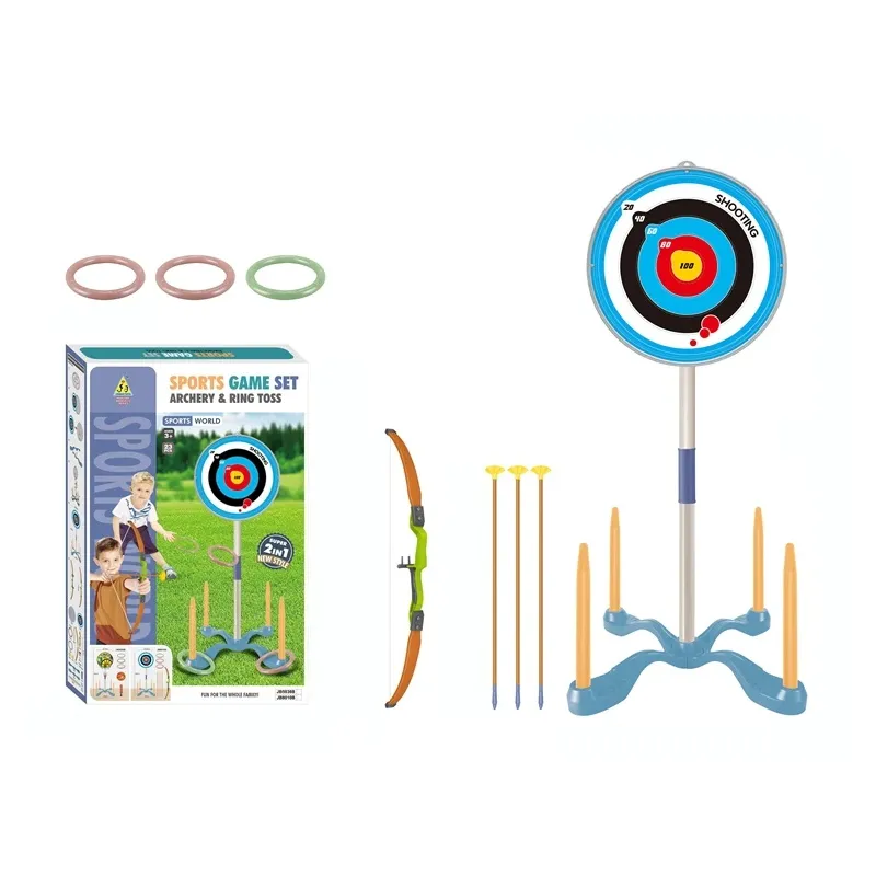 Āra rotaļlieta Lankas ir taikinys, 10 cm x 46 cm, zila-melna-daudzkrāsaina, 0.321 kg