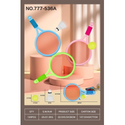 Rotaļu rakete badmintona 777-536a