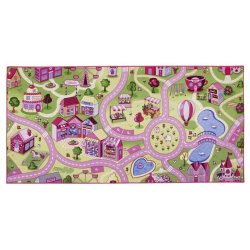 Paklājs sweet town ruž 0.95x2.0