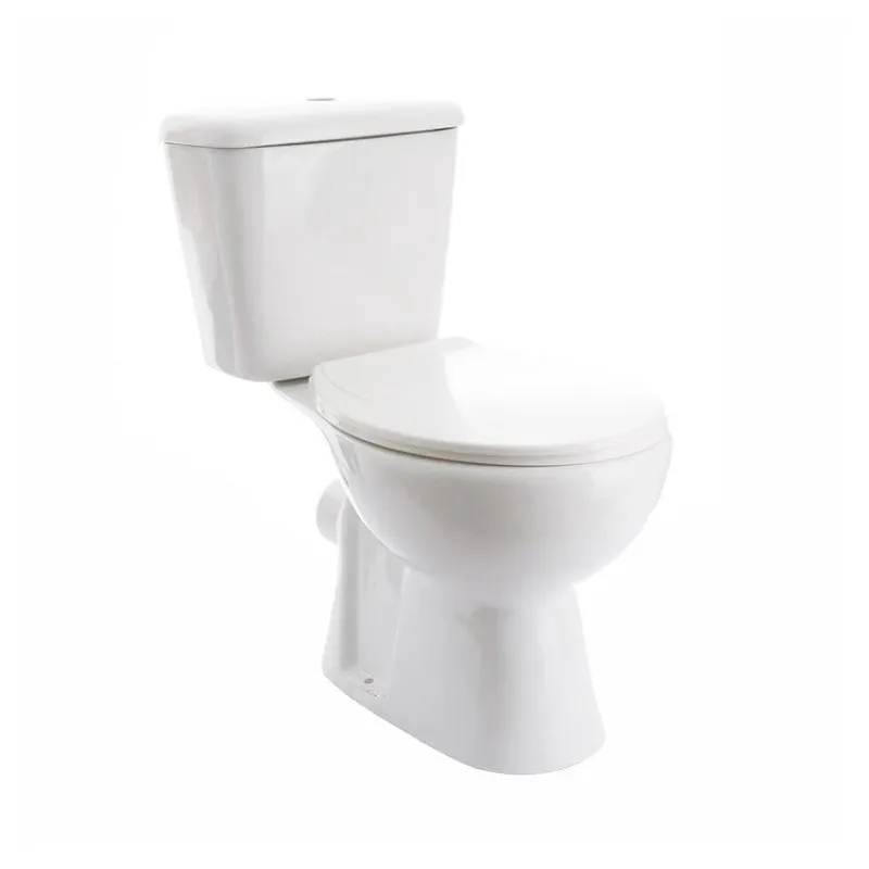 Tualete, novietojams Thema Lux PO121-P2B, ar vāku, 357 mm x 665 mm