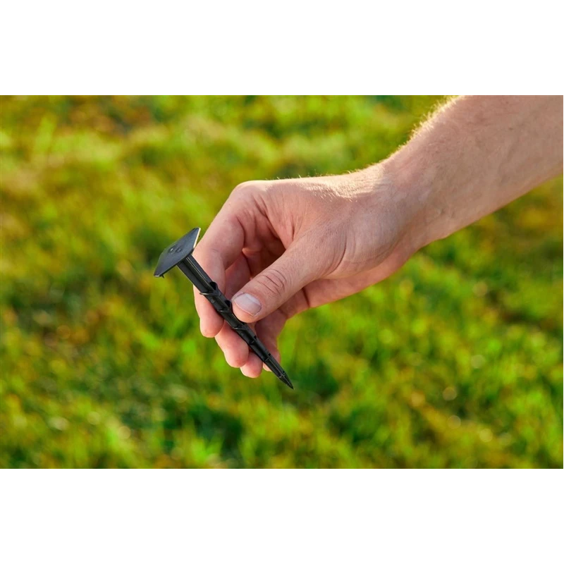 Naglas ģeotekst.st. 20gab plastm.melnas