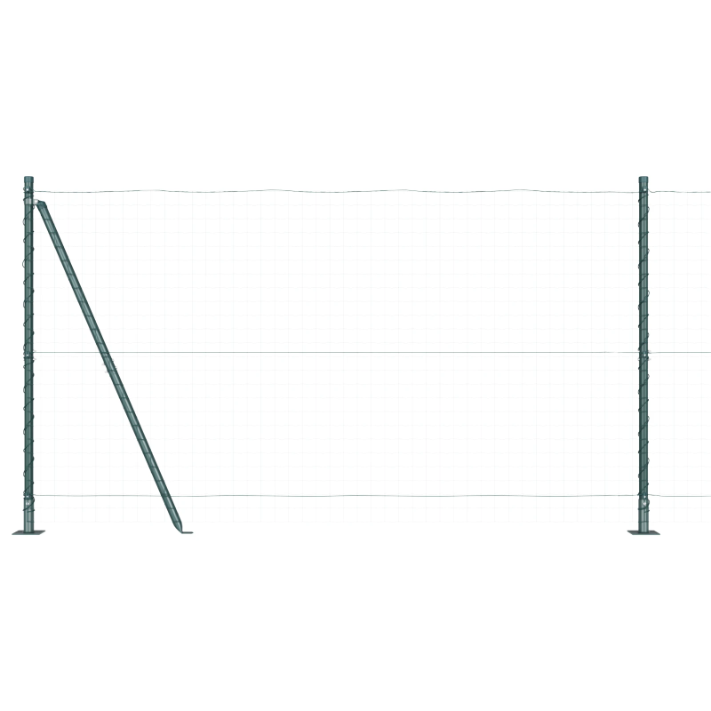 vidaXL Žoga āķis 26 pcs Pelēka 3,2 x 3,2 x 78,5 cm