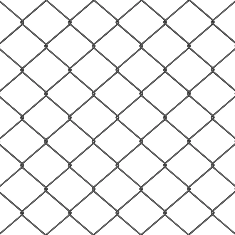 vidaXL Žoga āķis Pelēka 10 x 1,5 m ,40 x 40 mm acu, Tērauds un PVC