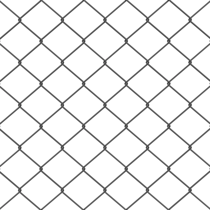 vidaXL Žoga āķis Pelēka 25 x 0,6 m ,40 x 40 mm acs, Tērauds un PVC