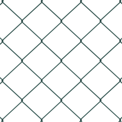 vidaXL Žoga āķis Zaļa 1 x 25 m ,60 x 60 mm siets, Tērauds