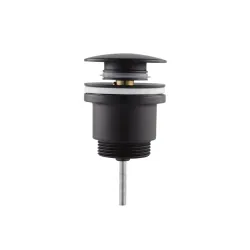 Valve for washbasin domoletti black