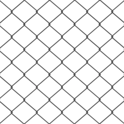 vidaXL Žoga āķis Pelēka 25 x 0,4 m ,40 x 40 mm tīkls, Tērauds un PVC