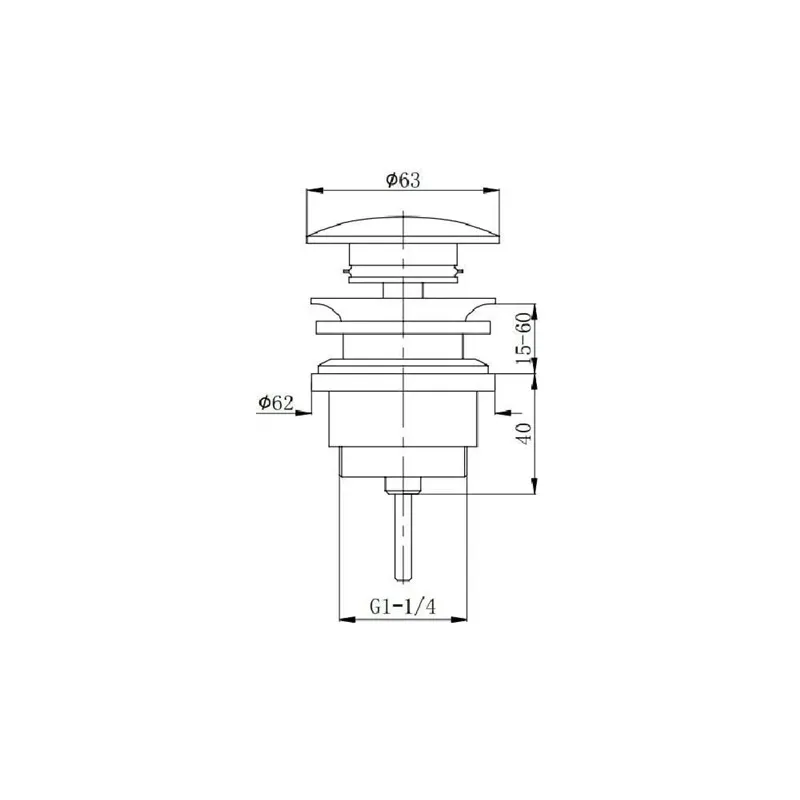 Vārsts Domoletti, misiņš, melna