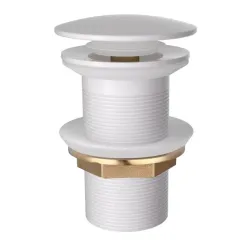 Vārsts izlietnes domoletti balts